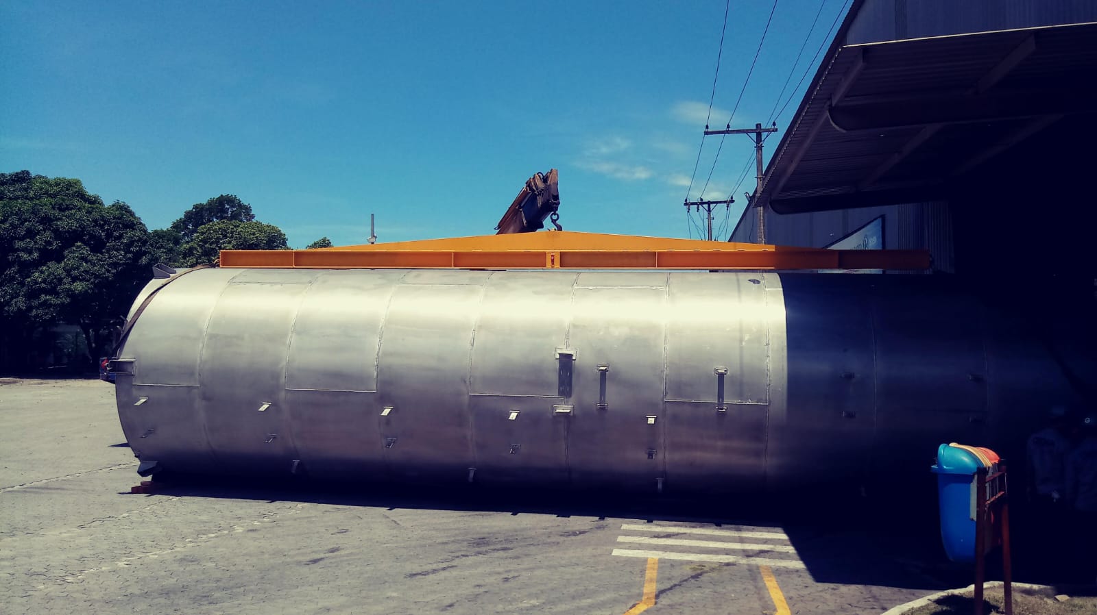 Reservatório Metálico Inox 5